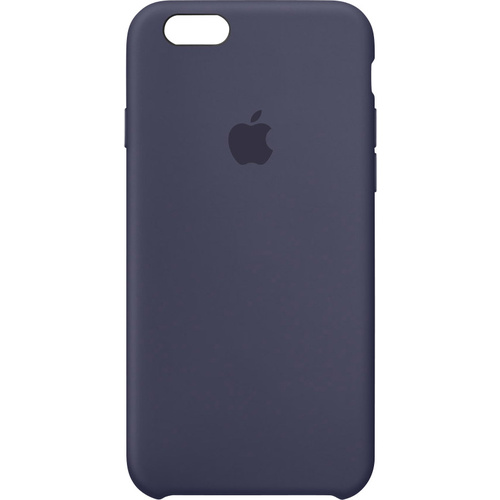 Apple Silikon Case Backcover Apple iPhone 6S, iPhone 6 Mitternachtsblau