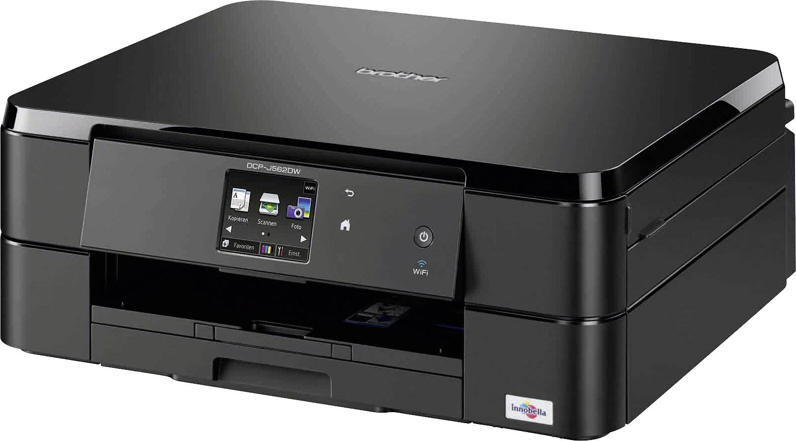 Brother DCP-J562DW Multifunktionsdrucker Tintenstrahl Farbe A4 Drucker, Scanner, Kopierer WLAN, Duplex