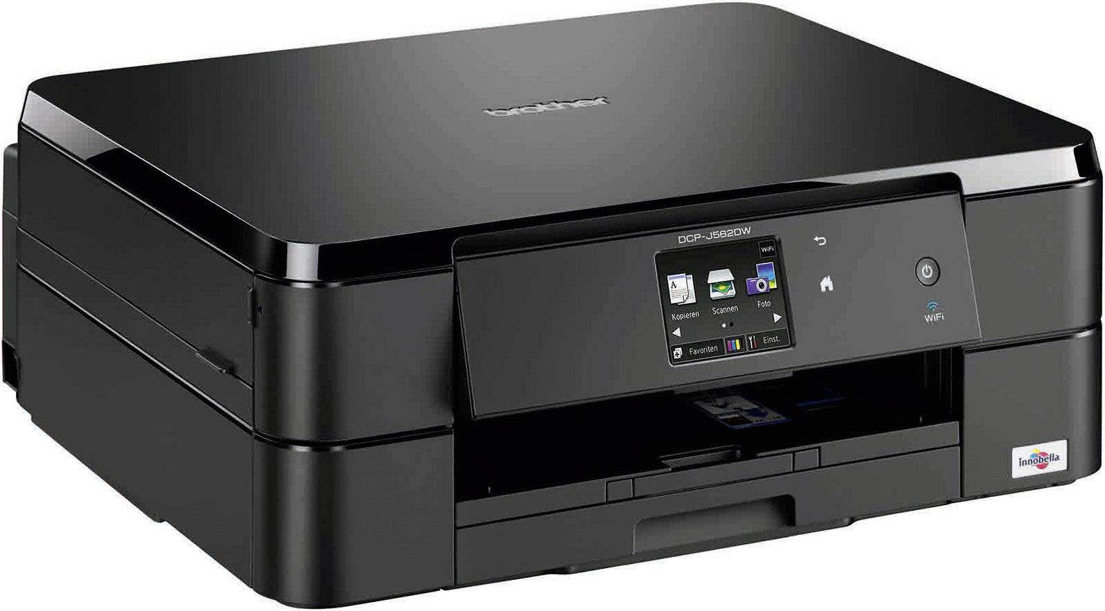 Brother DCP-J562DW Multifunktionsdrucker Tintenstrahl Farbe A4 Drucker, Scanner, Kopierer WLAN, Duplex
