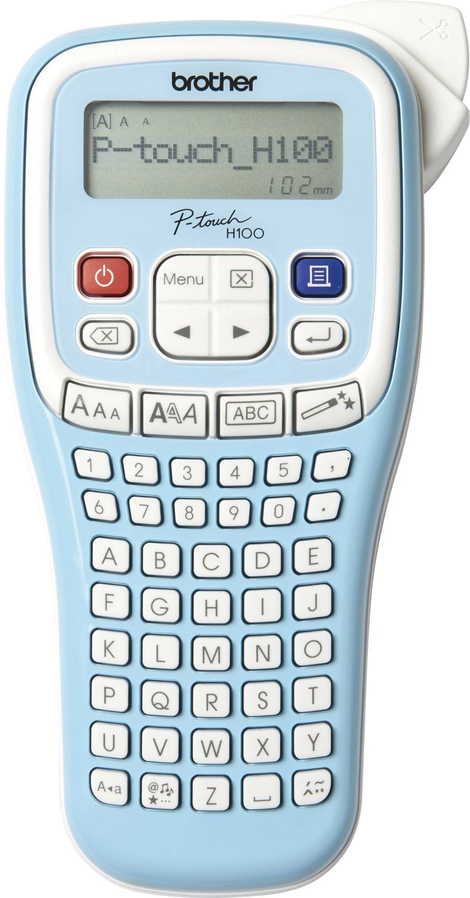 Brother P-Touch PT-H100LB - Beschriftungsgerät - s/w - Thermotransfer - Rolle (1,2 cm)
