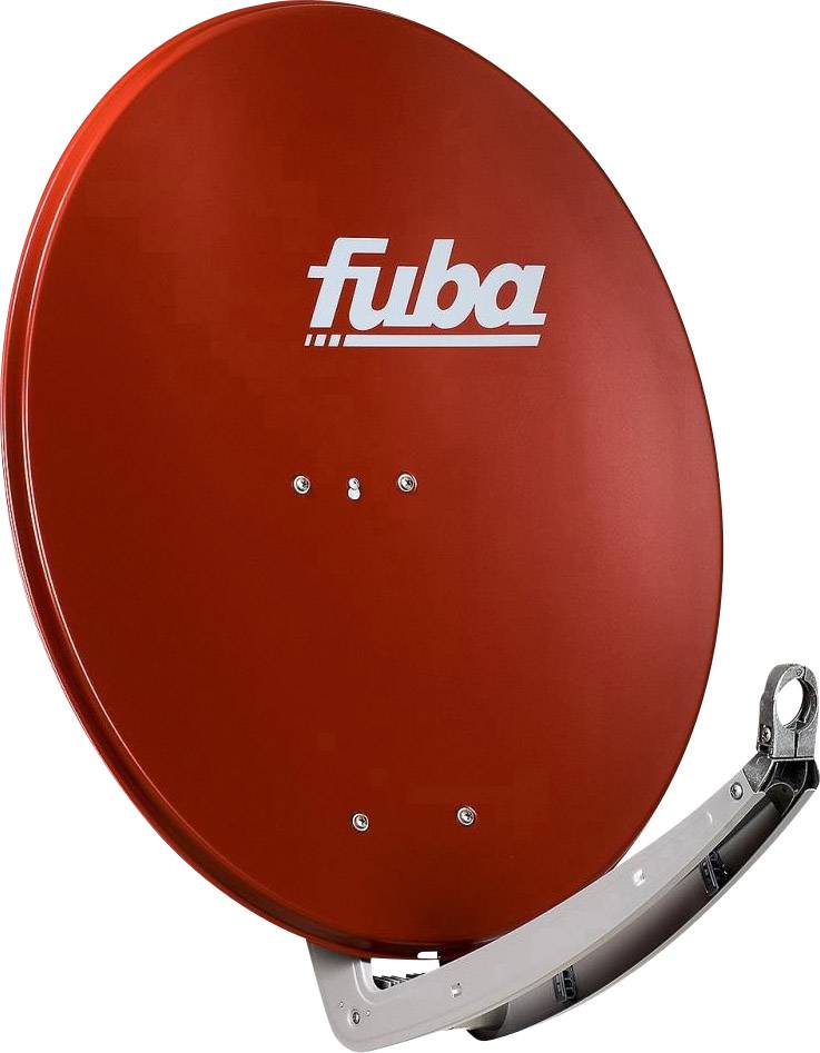 fuba DAA 780 R SAT Antenne 78 cm Reflektormaterial: Aluminium Rot, Braun