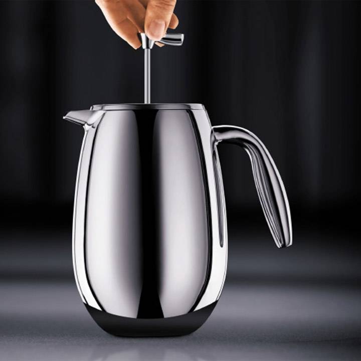 Bodum COLUMBIA Kaffeebereiter Silber (glänzend) Fassungsvermögen Tassen=8