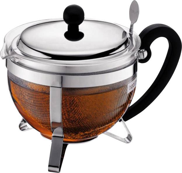 Bodum Chambord Teebereiter 1 L mit Edelstahlfilter und -deckel