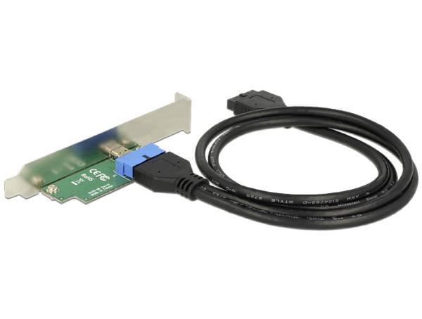 Delock 1 Port USB 3.2 Gen 1 Controllerkarte USB-C®