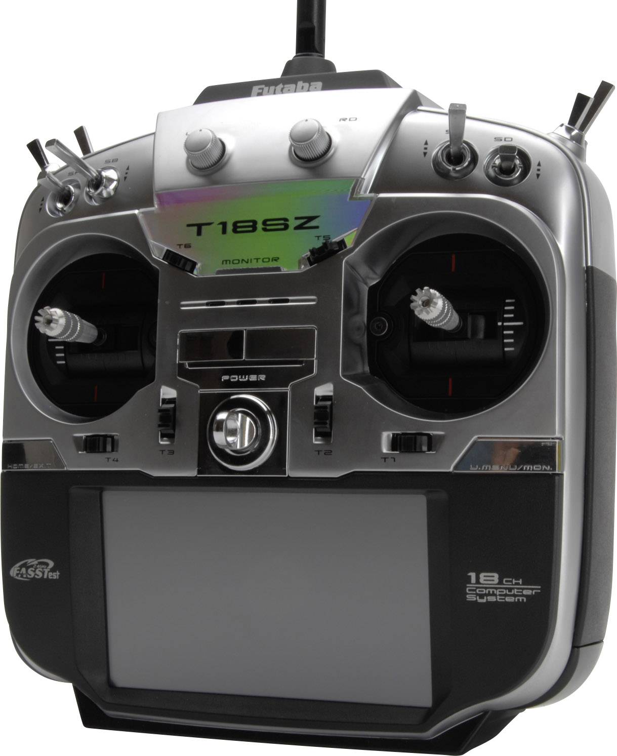 Futaba T18SZ Hand-Fernsteuerung 2,4GHz Anzahl Kanäle: 18 inkl. Empfänger