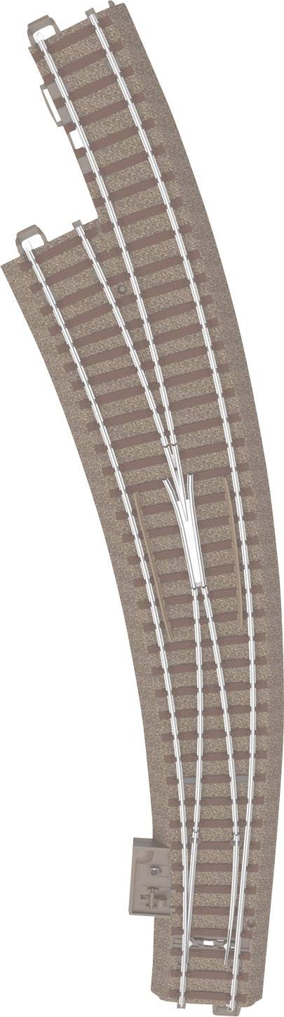 H0 Trix C-Gleis T62771 Weiche, links, schlank 1 St.