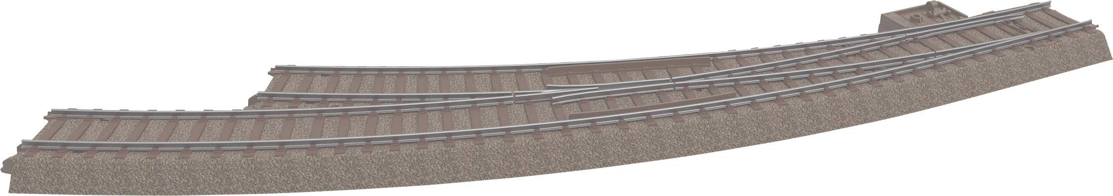 H0 Trix C-Gleis T62772 Weiche, rechts, schlank 1St.