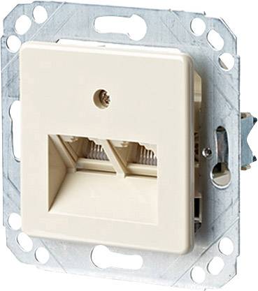 Metz Connect 130064111-I ISDN Dose Unterputz Perlweiß