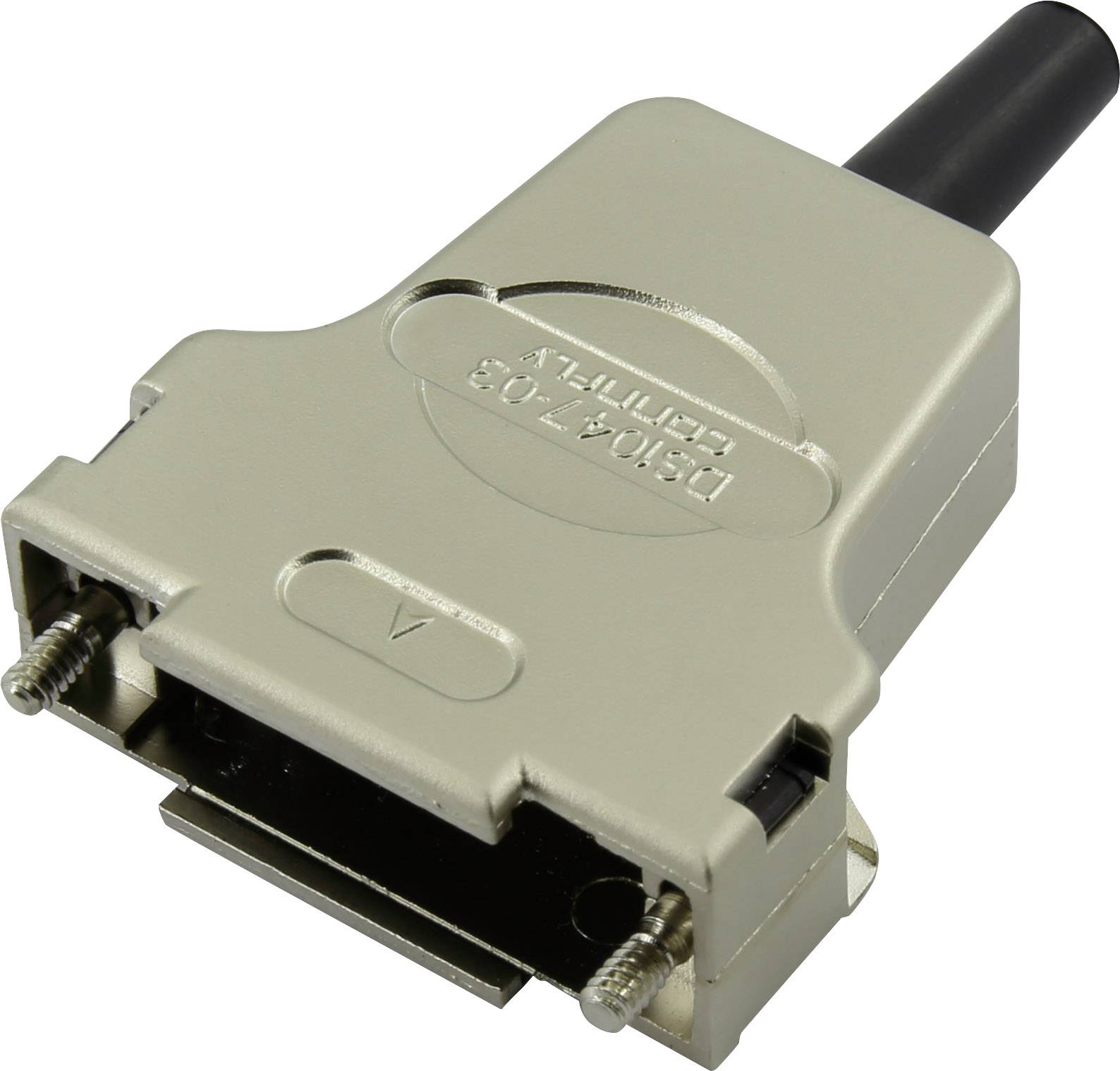 Connfly DS1047-03-15M2BS D-SUB Gehäuse Polzahl: 15 Kunststoff, metallisiert 180 ° 1 St.