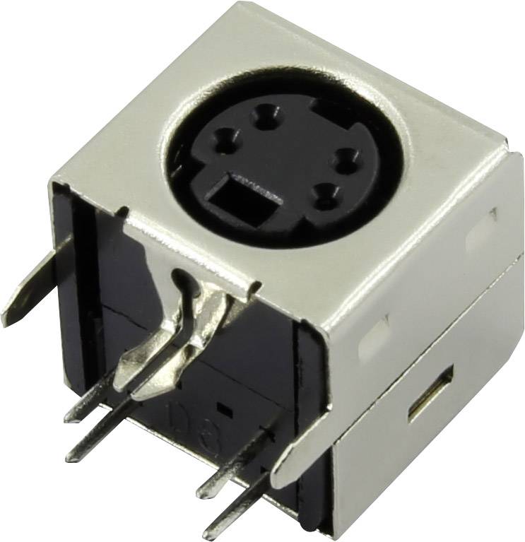 Connfly Mini-DIN-Einbaubuchse Pole: 4 Inhalt