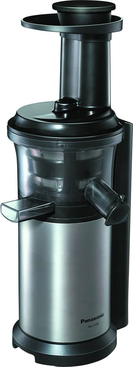Panasonic Entsafter MJ-L500SXE 150 W Schwarz, Edelstahl
