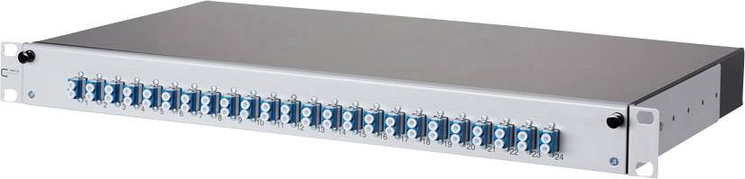 LWL-Patchpanel 24 Port Metz Connect 1502697424-E 1 HE