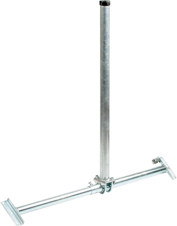 fuba DSP 090 SAT-Dachhalterung Passend für Spiegelgröße: Ø < 100 cm Silber