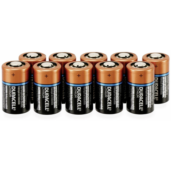 Duracell DCR2 Fotobatterie CR 2 Lithium 800 mAh 3V 10St.