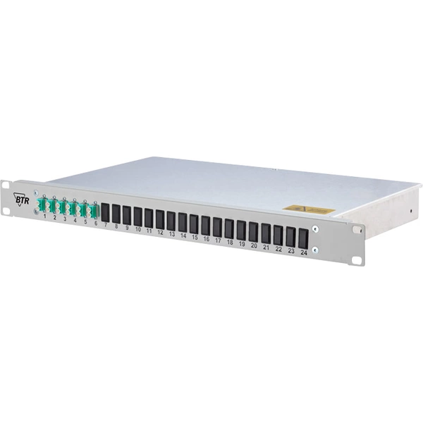 LWL-Patchpanel 24 Port Metz Connect 1502557706-E 1 HE LWL-Patchpanel 24 Port Metz Connect 1502557706-E 1 HE