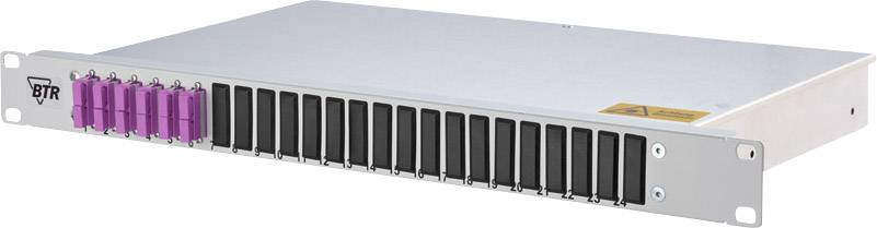 LWL-Patchpanel 24 Port Metz Connect 150257BB06-E 1 HE