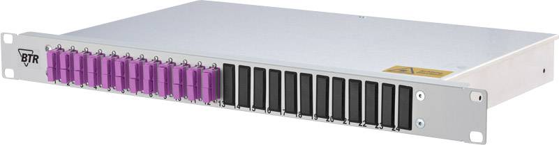 LWL-Patchpanel 24 Port Metz Connect 150257BB12-E 1 HE