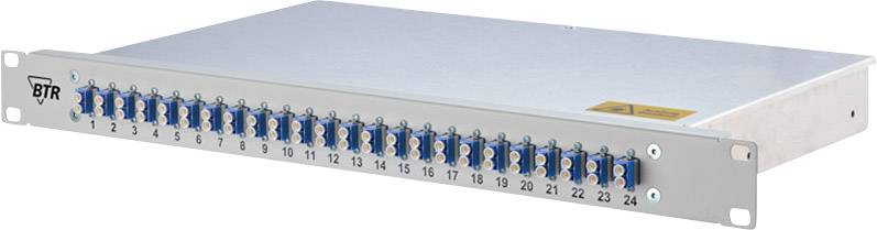 LWL-Patchpanel 24 Port Metz Connect 1502597424-E 1 HE
