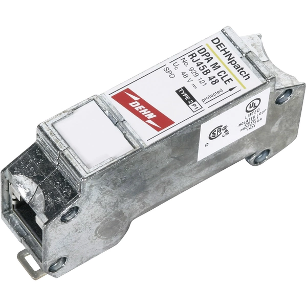 DEHN 929121 DPA M CLE RJ45B 48 Überspannungsschutz-Ableiter Überspannungsschutz für: Verteilerschrank, Netzwerk (RJ45) 10 kA 1St. DEHN 929121 DPA M CLE RJ45B 48 Überspannungsschutz-Ableiter Überspannungsschutz für: Verteilerschrank, Netzwerk (RJ45) 10 kA 1St.