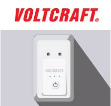 VOLTCRAFT PLC3000 DE Energiekosten-Messgerät Powerline, mit App-Steuerung, Alarmfunktion, Datenexport, grafische Darstellung, Kostenprognose, Stromta