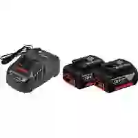 Bosch Professional 1600A00B8J GBA + GAL 1880 CV Werkzeug-Akku und Ladegerät 18V 5Ah Li-Ion Bosch Professional 1600A00B8J GBA + GAL 1880 CV Werkzeug-Akku und Ladegerät 18V 5Ah Li-Ion