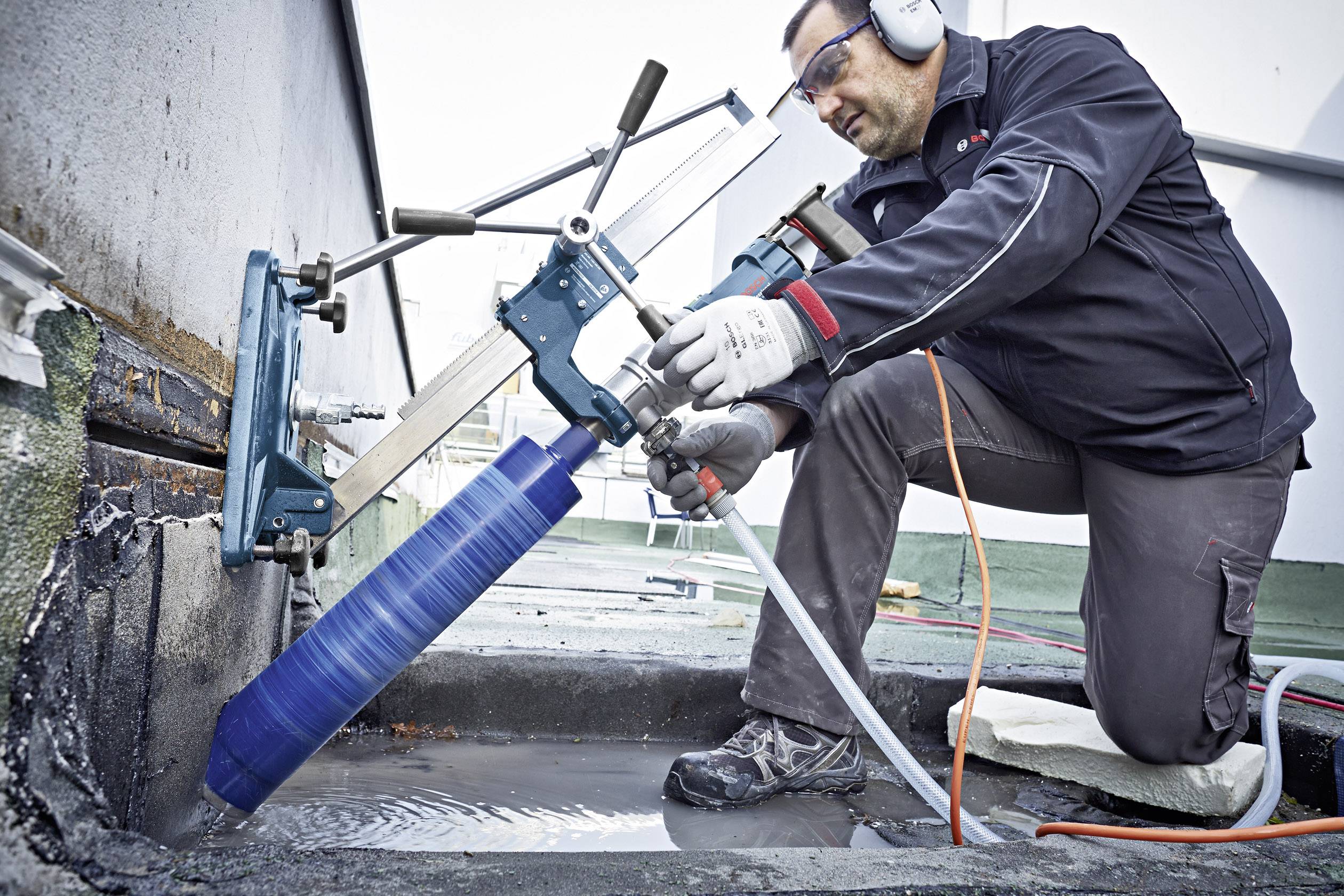 Bosch Professional GCR 180 Bohrständer Arbeitshöhe (max.): 514 mm