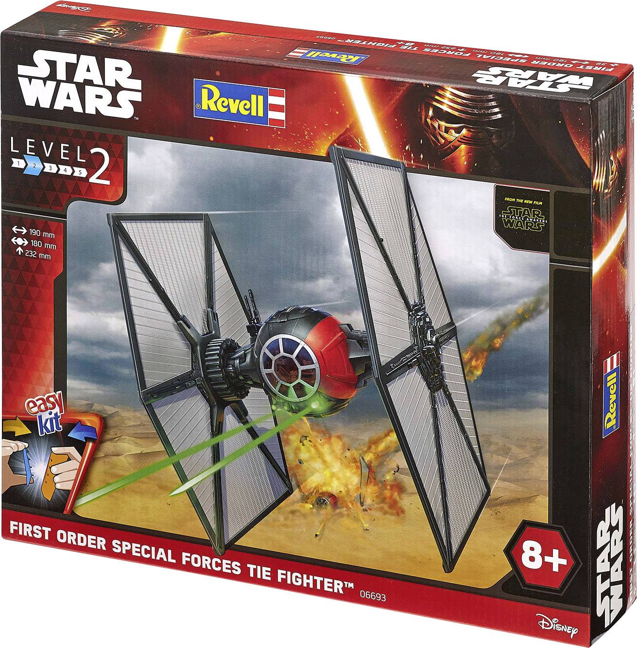 Revell 06693 Star Wars First Order Special Forces Tie Fighter Science Fiction Bausatz