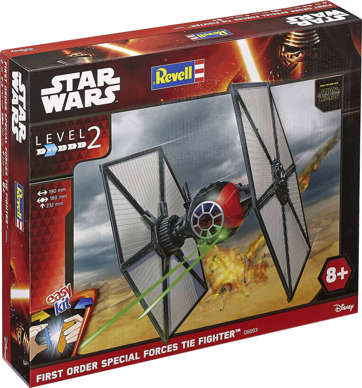 Revell 06693 Star Wars First Order Special Forces Tie Fighter Science Fiction Bausatz