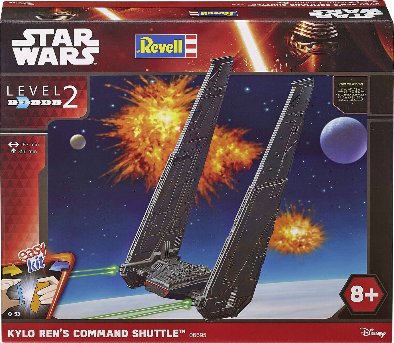 Revell 06695 Star Wars Kylo Ren´s Command Shuttle Science Fiction Bausatz