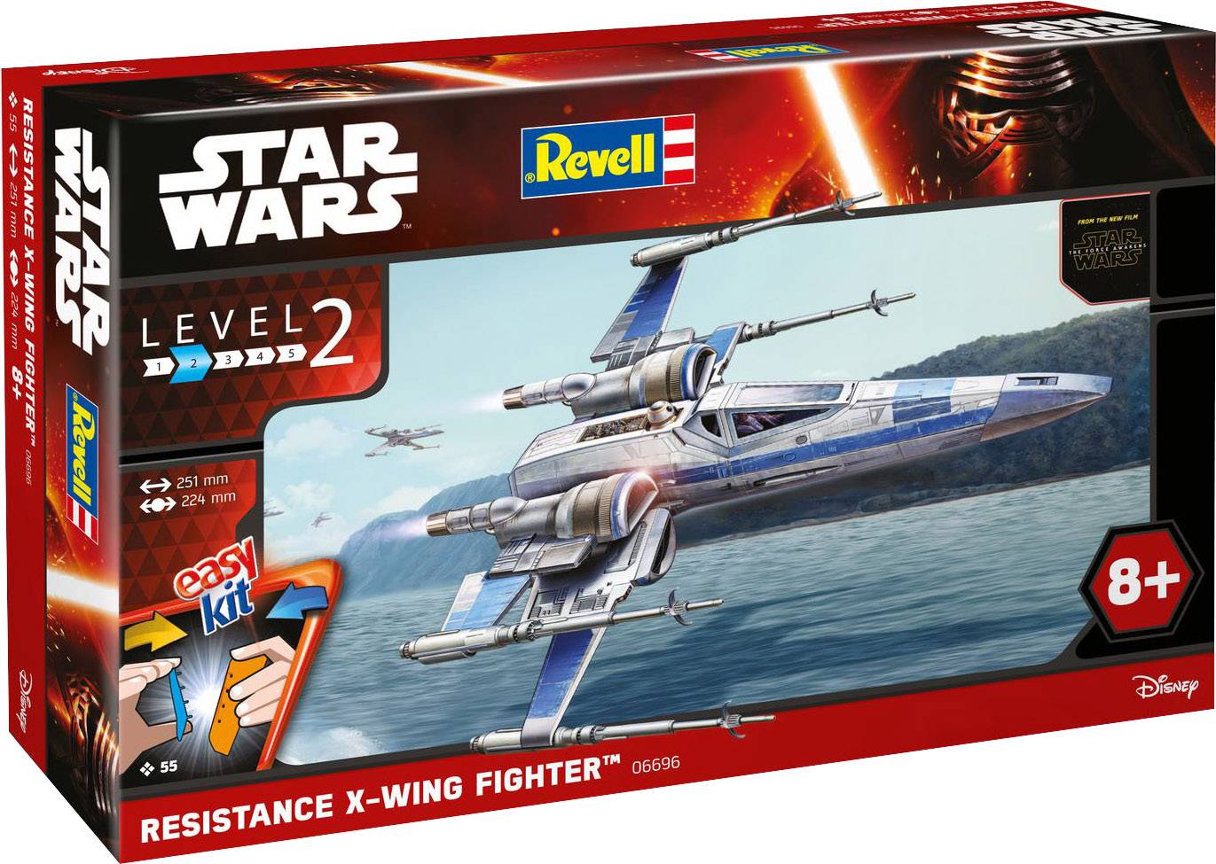Revell 06696 Star Wars Resistance X-Wing Fighter Science Fiction Bausatz