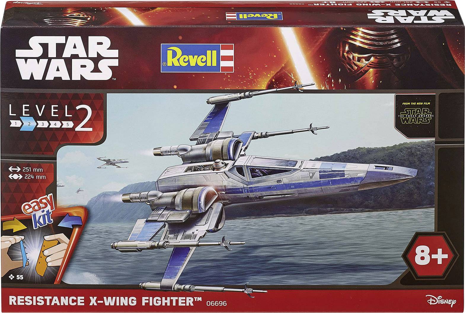 Revell 06696 Star Wars Resistance X-Wing Fighter Science Fiction Bausatz