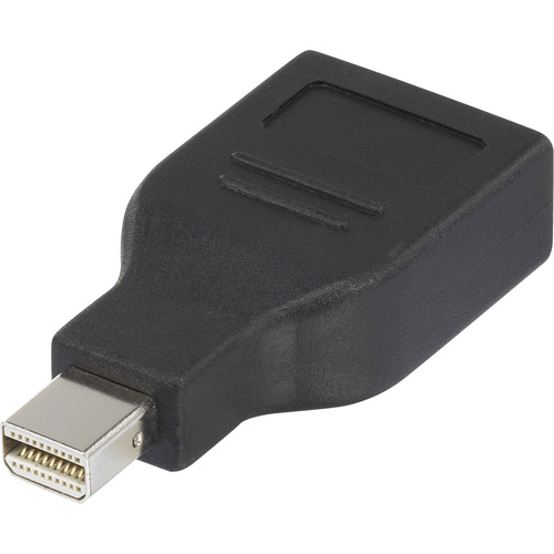 Renkforce RF-4174572 DisplayPort Adaptateur [1x Mini port Display mâle - 1x DisplayPort femelle] noir contacts dorés