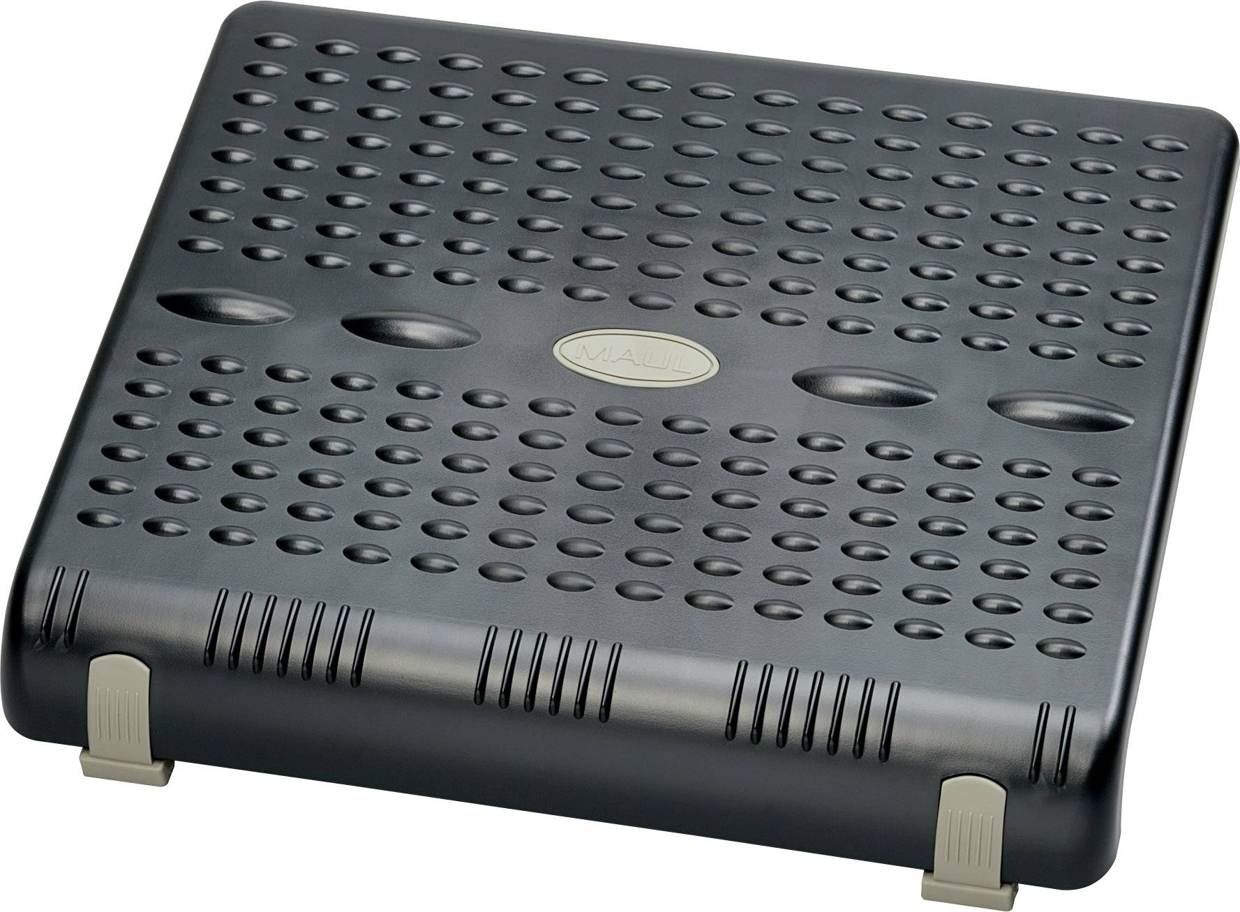 Maul 9011590 Standard Fußstütze (B x T) 450 mm x 353 mm ergonomisch, höhenverstellbar, neigungsverstellbar Schwarz