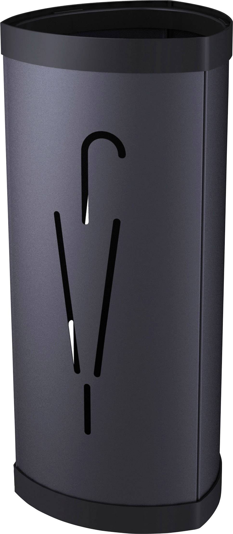 Maul 9433090 Schirmständer PMTRIA2, schwarz Schwarz 1 St.