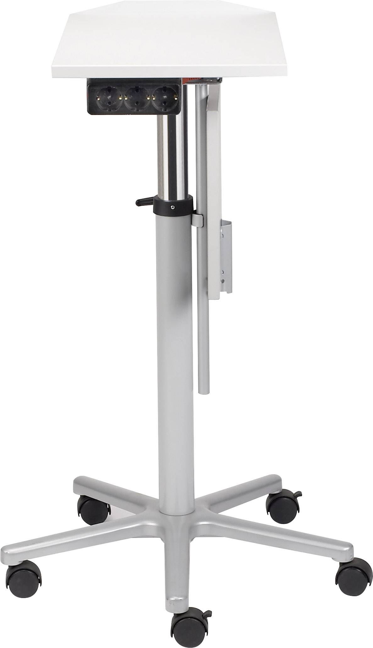 Beamertisch melaminharzbeschichtet grau