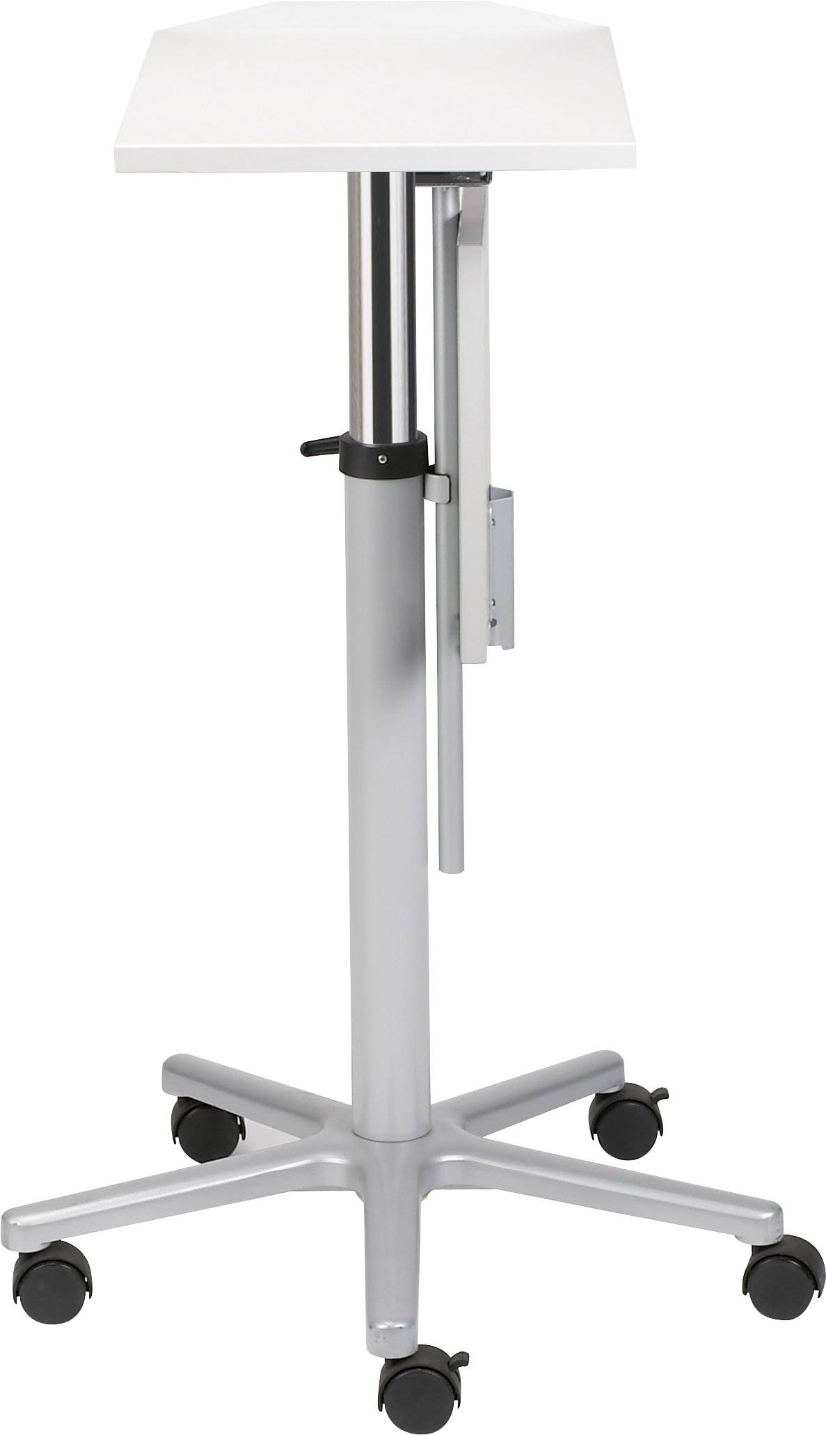 Beamertisch melaminharzbeschichtet grau ohne Zubehör