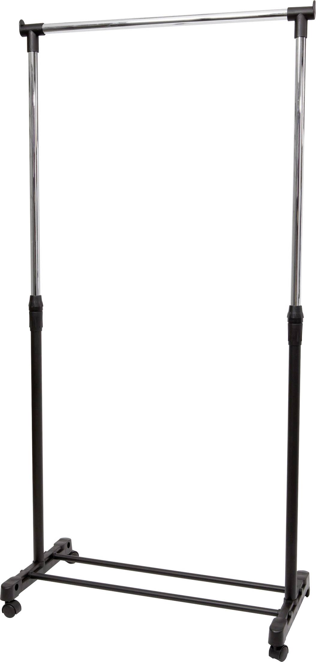 9422295 Reihengarderobe Jack (L x B x H) 88 x 42 x 180 cm Silber, Schwarz 1 St.