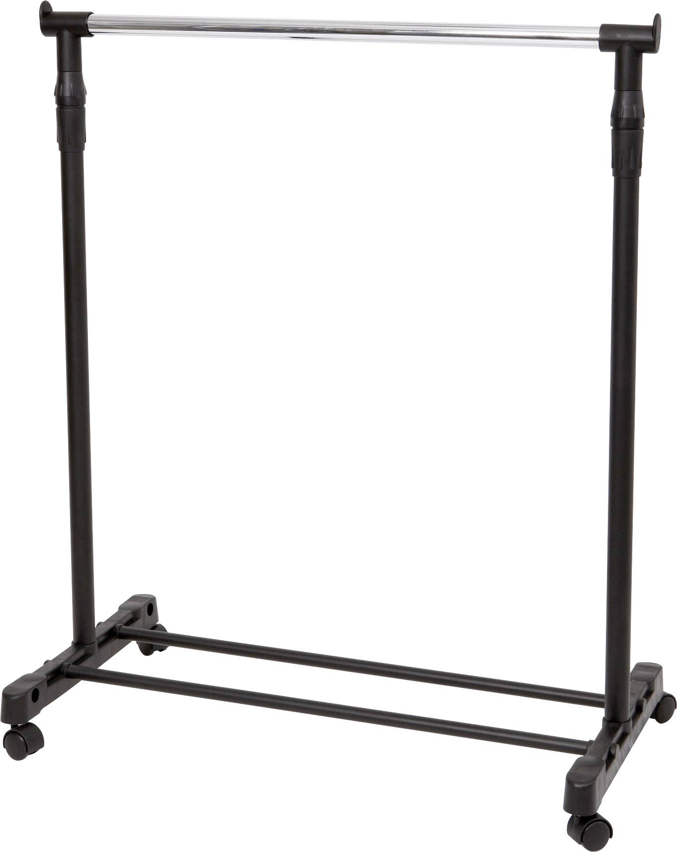 9422295 Reihengarderobe Jack (L x B x H) 88 x 42 x 180 cm Silber, Schwarz 1 St.
