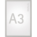 Maul Klapprahmen MAULstandard Verwendung für Papierformat: 1 x DIN A3 Innenbereich 6604308 Aluminium Silber 1St.