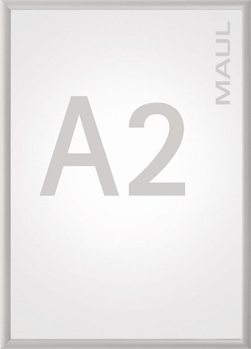 Maul MAULstandard 6604208 Klapprahmen Silber 1 x DIN A2 1 St. (B x H x T) 45 x 63 x 1.2cm