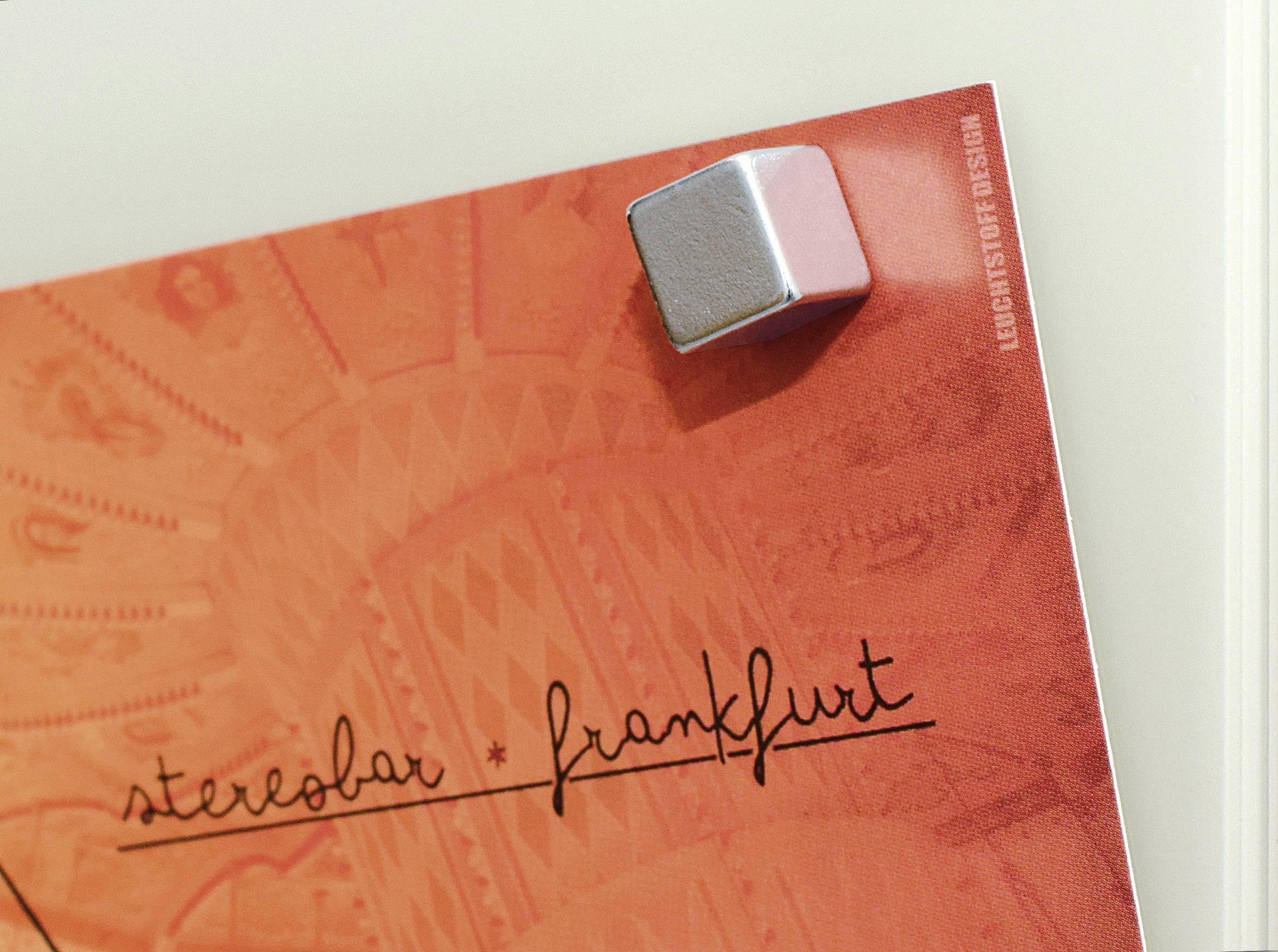 Maul Neodym Magnet (B x H x T) 10 x 10 x 10mm Würfel Silber 4 St. 6169296