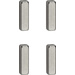 Maul Neodym Magnet (B x H x T) 15 x 4 x 4 mm rechteckig, Stab Silber 4 St. 6169096