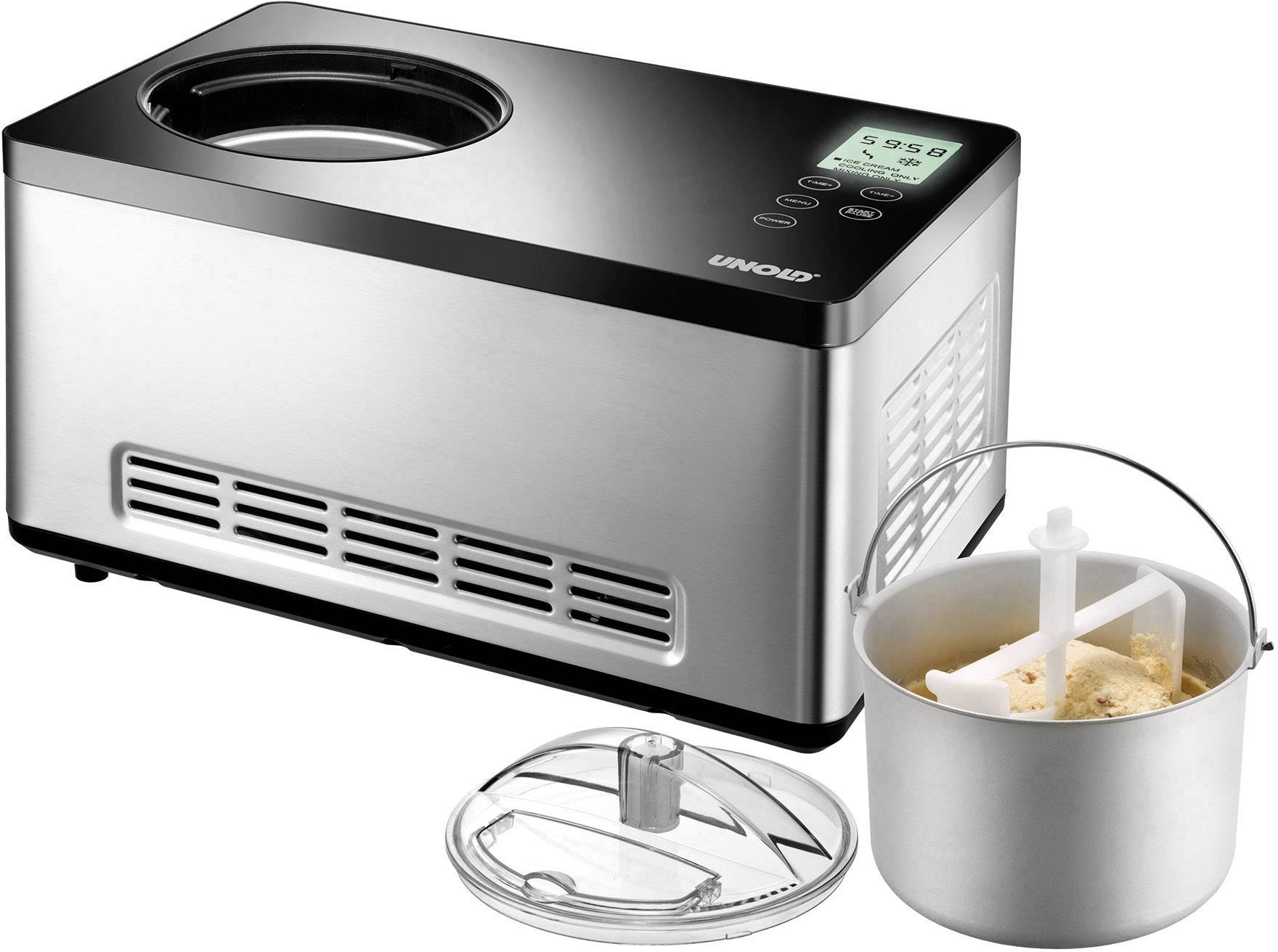 Unold 48845 Gusto Eismaschine inkl. Kühlaggregat 2l