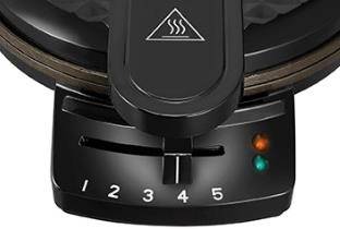 Unold 48235 Diamant Waffeleisen Schwarz