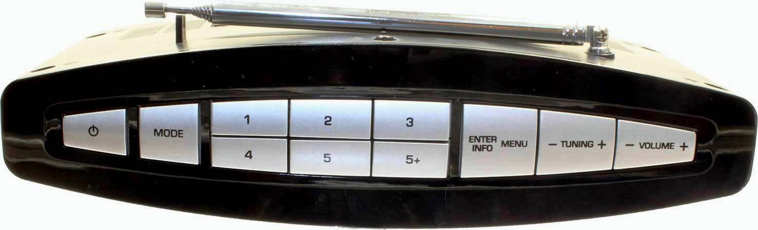 Dual DAB 15 Kofferradio DAB+, UKW   wiederaufladbar Schwarz