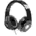 Gembird Detroit On Ear Kopfhörer kabelgebunden Schwarz Faltbar, Headset