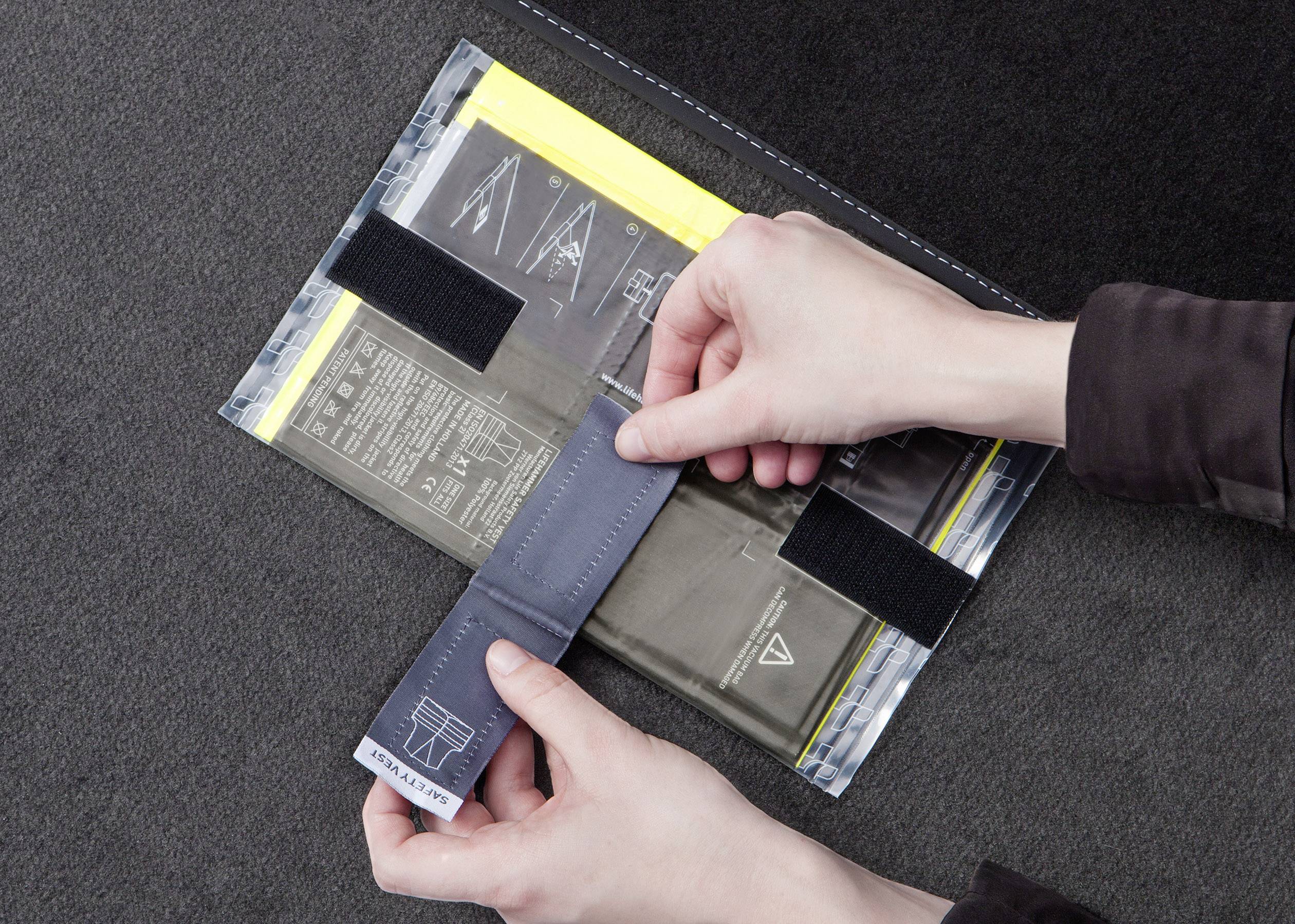 LifeHammer 10474 SAFETY VEST ULTRA Warnweste Erwachsene EN 20471 ISO 20471 4St.