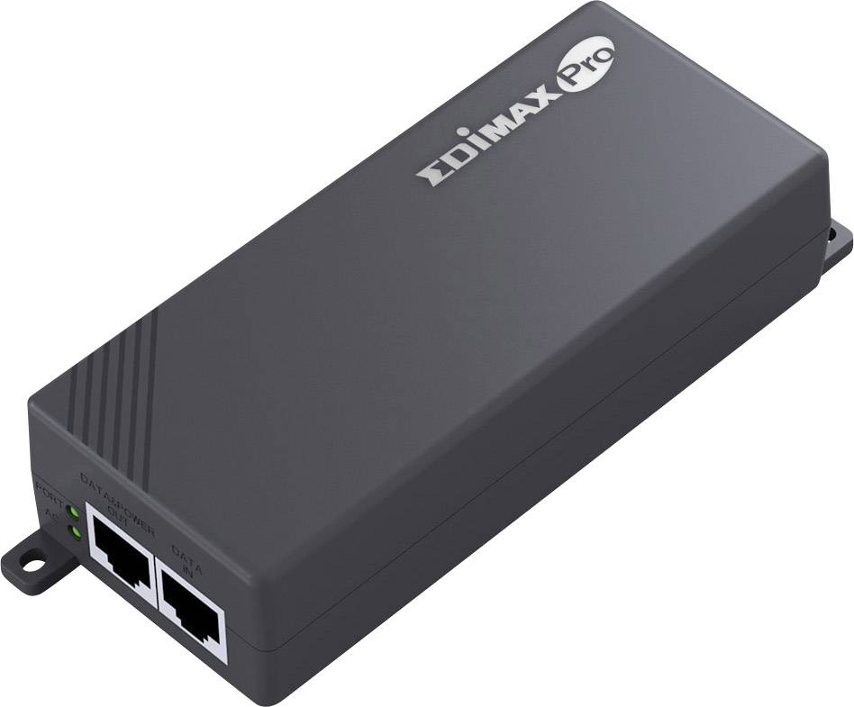 EDIMAX GP-101IT PoE Injektor 1 GBit/s IEEE 802.3at (25.5 W), IEEE 802.3af (12.95 W)