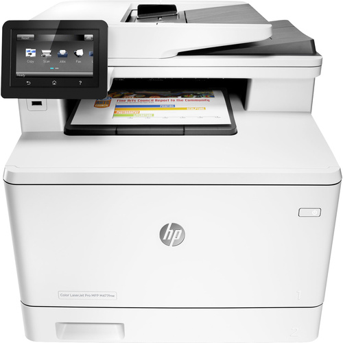 HP Color LaserJet Pro MFP M477fnw Farblaser Multifunktionsdrucker A4 Drucker, Scanner, Kopierer, Fax LAN, WLAN, NFC