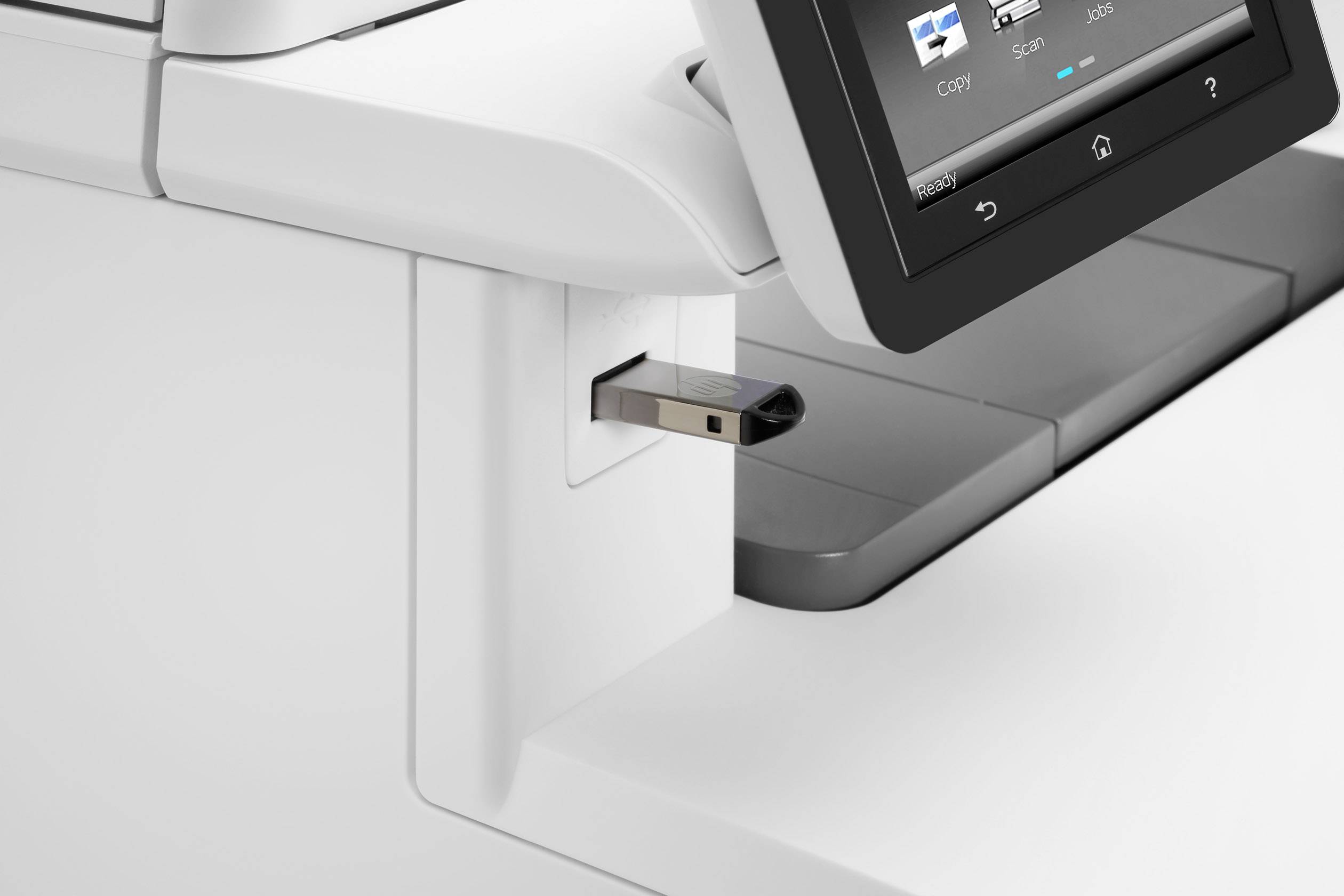 HP Color LaserJet Pro MFP M477fdn Multifunktionsdrucker Laser Farbe A4 Drucker, Scanner, Kopierer, Fax LAN, Duplex, Duplex-ADF